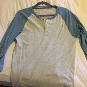 3/4 sleeve baseball tee